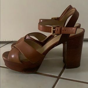 Michael khors sandals heels